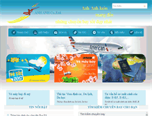 Tablet Screenshot of anhanhsaigon.com